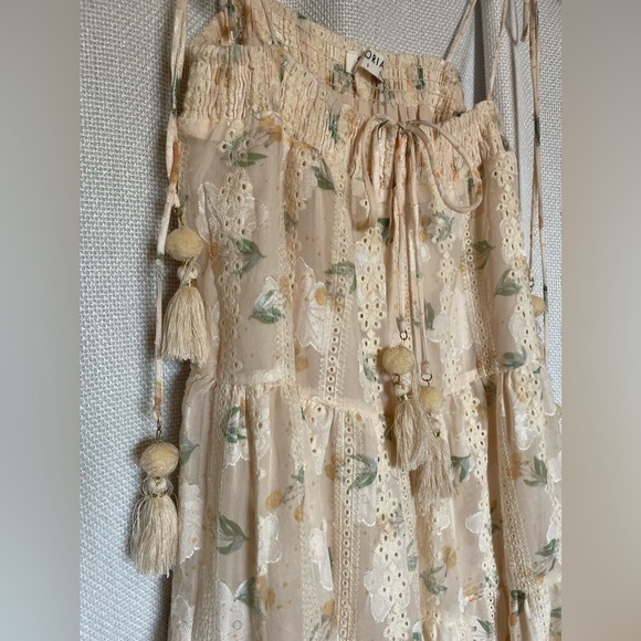 Storia floral eyelet mini dress NWT - Picture 5 of 13